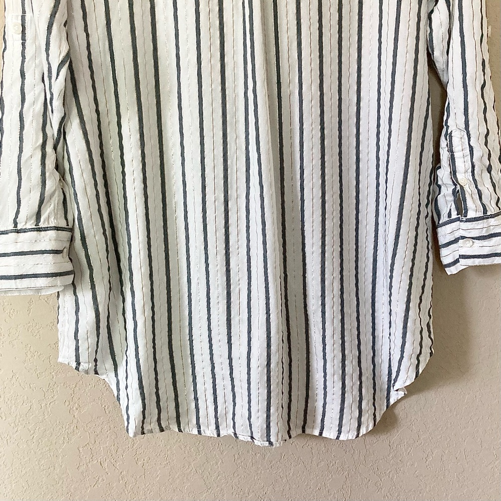 Onia Marie Striped Dress in Ensign Blue | EUC - Picture 11 of 14